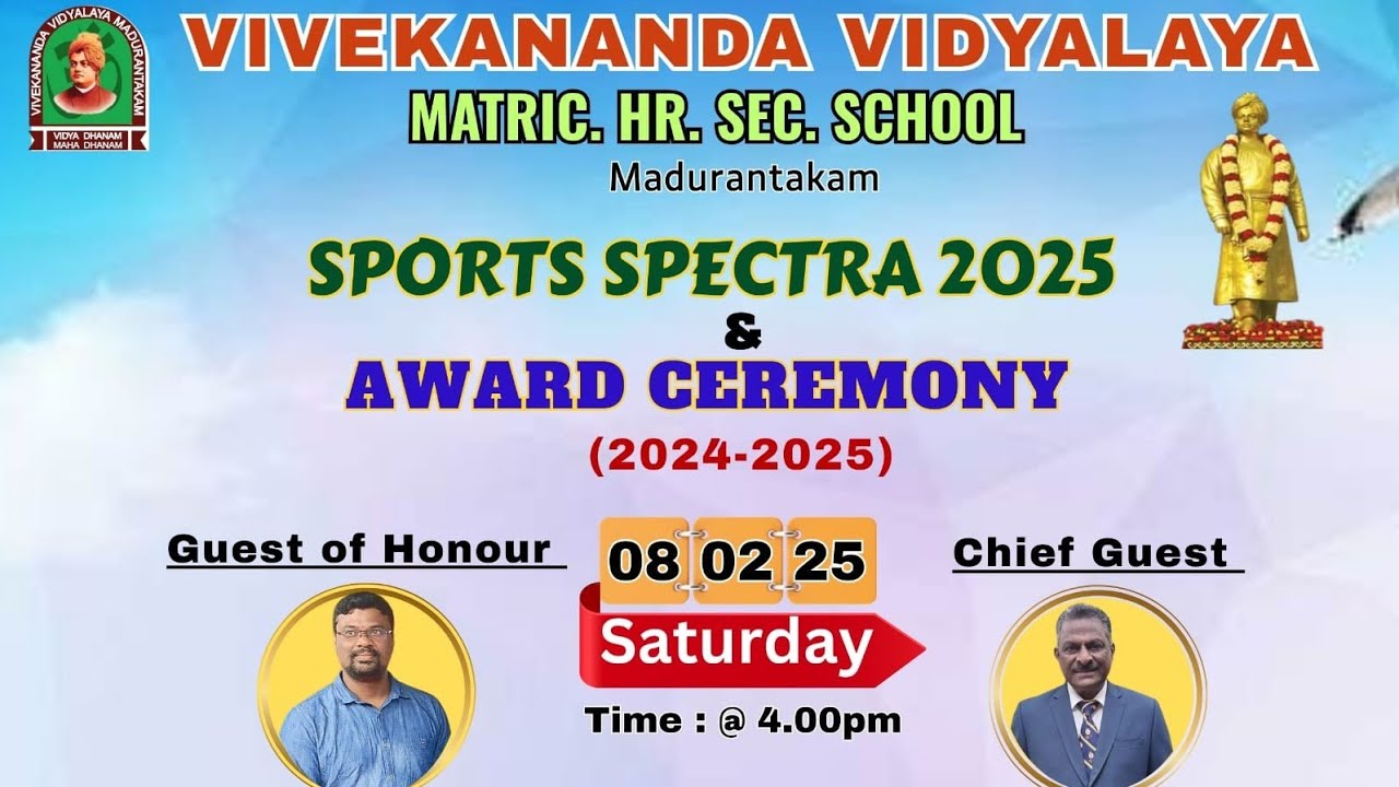 #113 MATRIC SPORTS SPECTRA & AWARD CEREMONY (2024-2025)