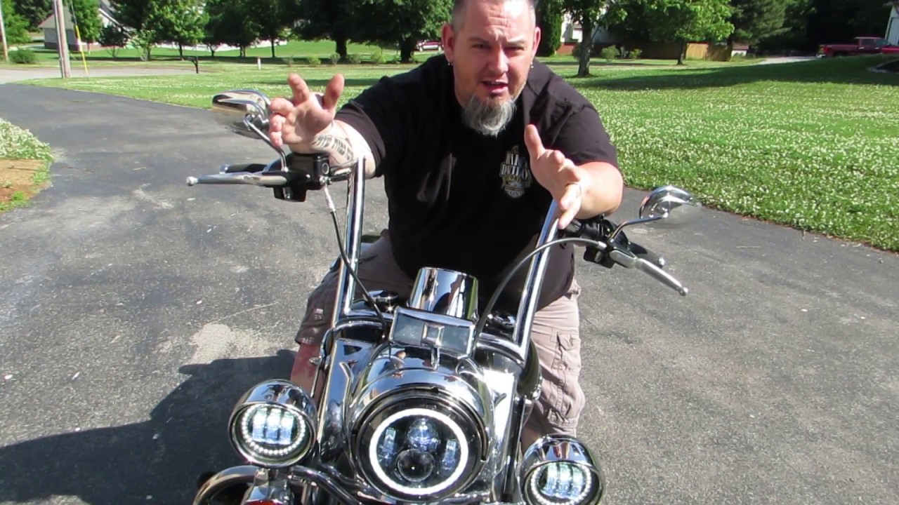 Legend Axeo Front Suspension Installation on Harley Touring - GetLowered.com