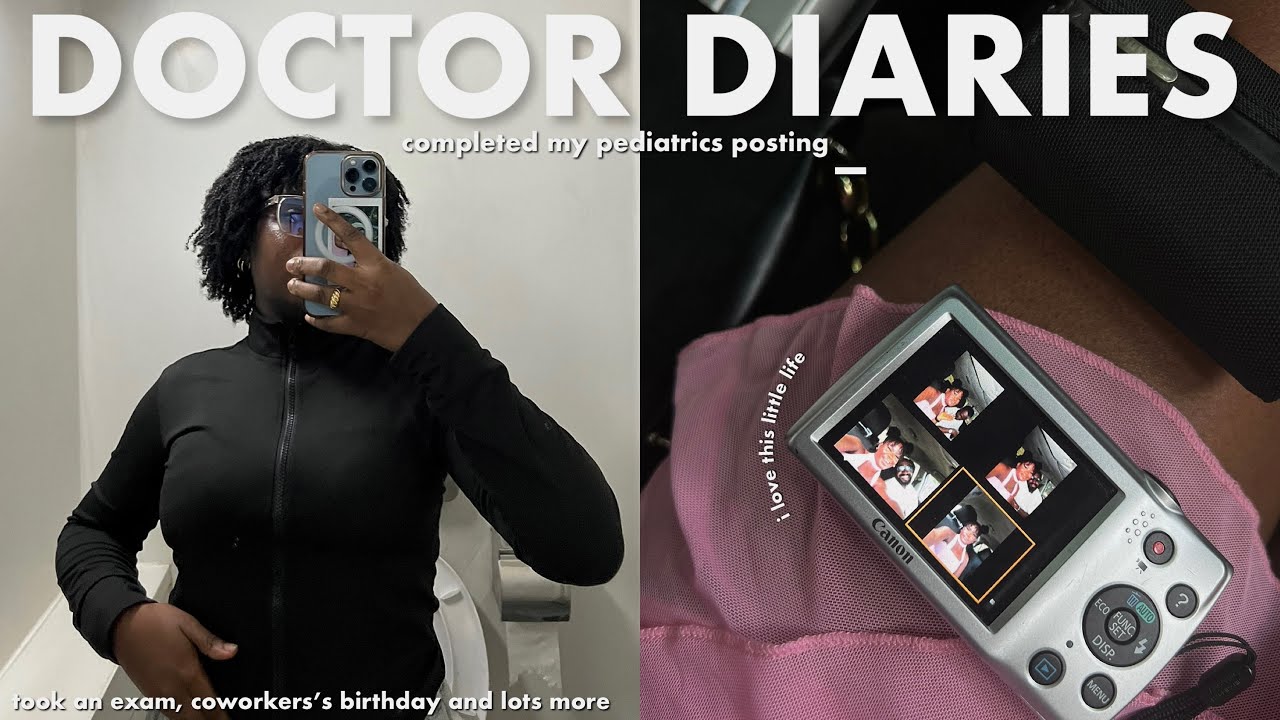 a stressed doctor working in nigeria | i took an exam, completed my pediatric posting, and lots more