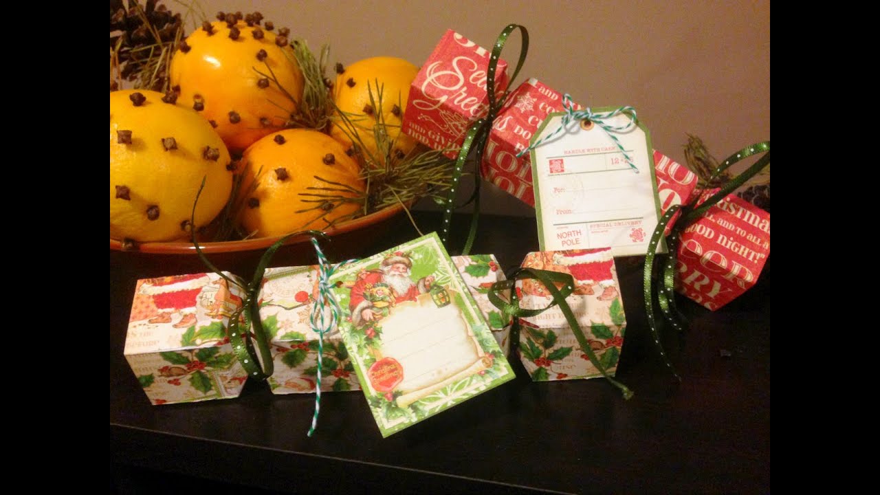 DIY Christmas Cracker or Gift Box
