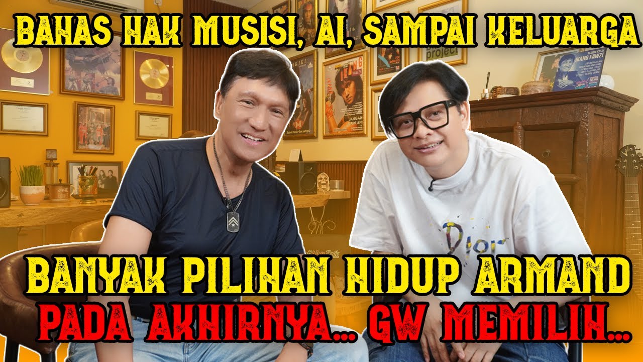 NgoZzik Bareng Armand Mualana.. Obrolan Daging Semua... GIGI BAND BESAR BUKAN KALENG KALENG.. ‼️