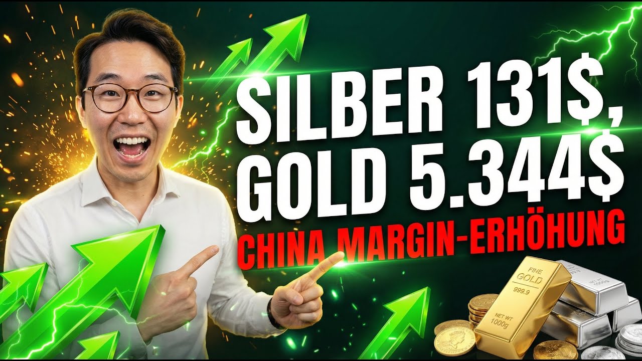 Silber bei 131 $, Gold bei 5.344 $ — warum China die Margen gerade um 60 % erhöhte