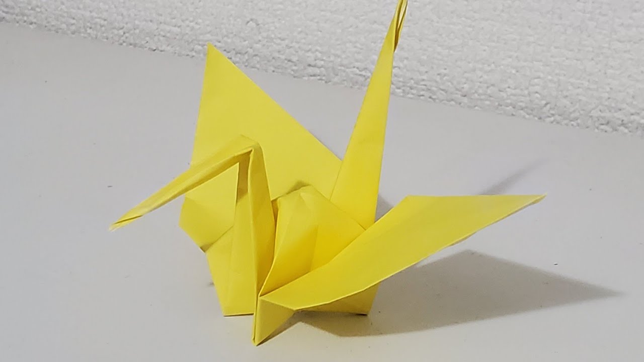 折り紙の基本☆鶴の折り方。