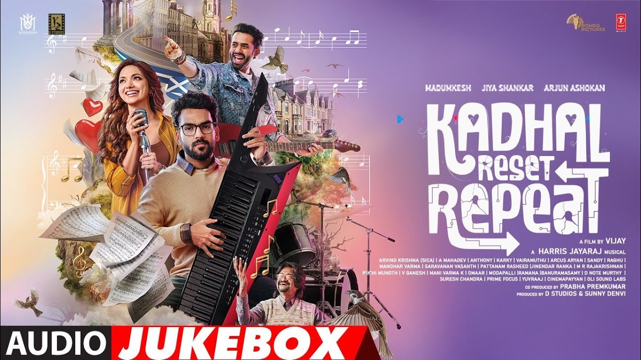 Kadhal Reset Repeat Audio Jukebox | Madumkesh,Arjun Ashokan,Jiya Shankar | Harris Jayaraj | Vijay