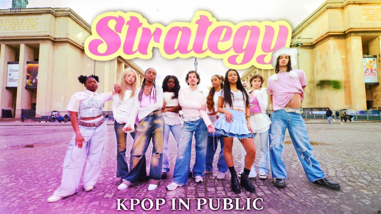 TWICE FT MEGANTHEESTALLION - STRATEGY [KPOP COVER IN PUBLIC - PARIS] 💖🌟 Megan’s part made by NAO