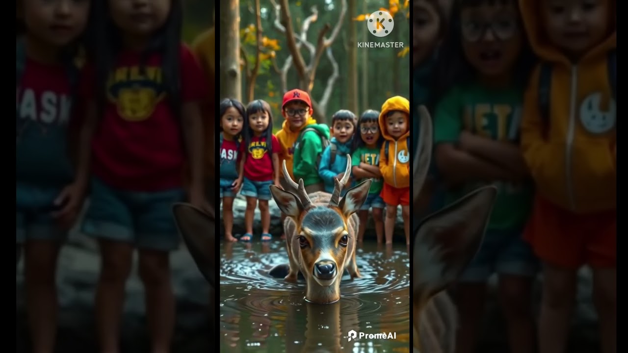 Rescue of the Little Deer: A Heartwarming Village Story #minivlog #deer