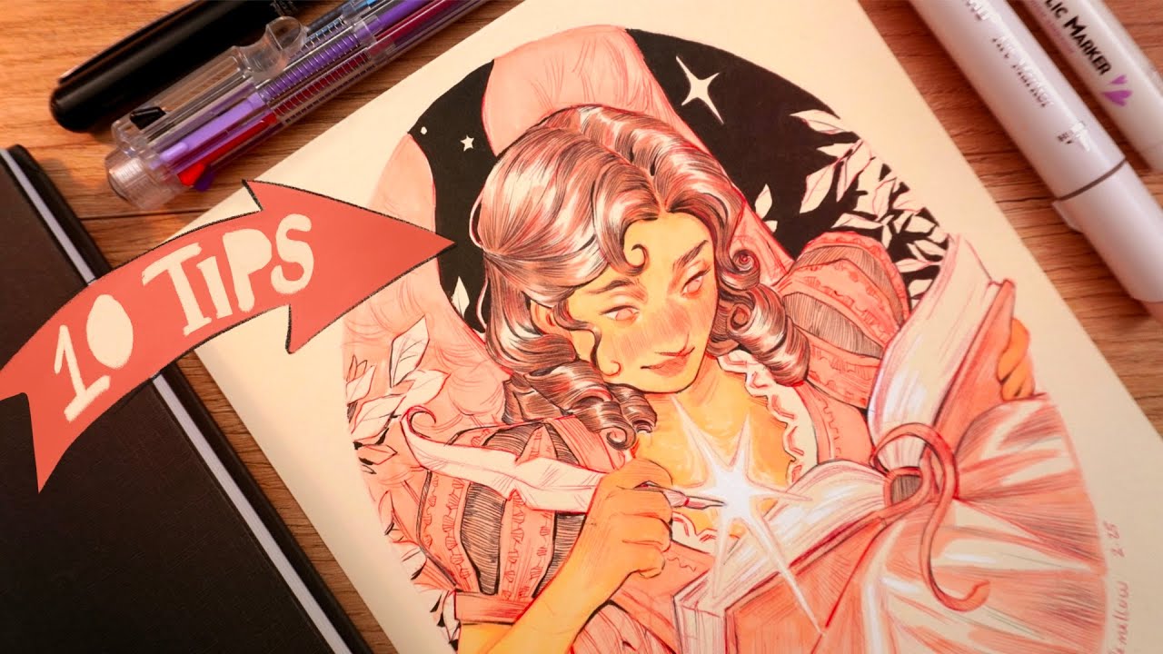 how to start drawing when you feel stuck