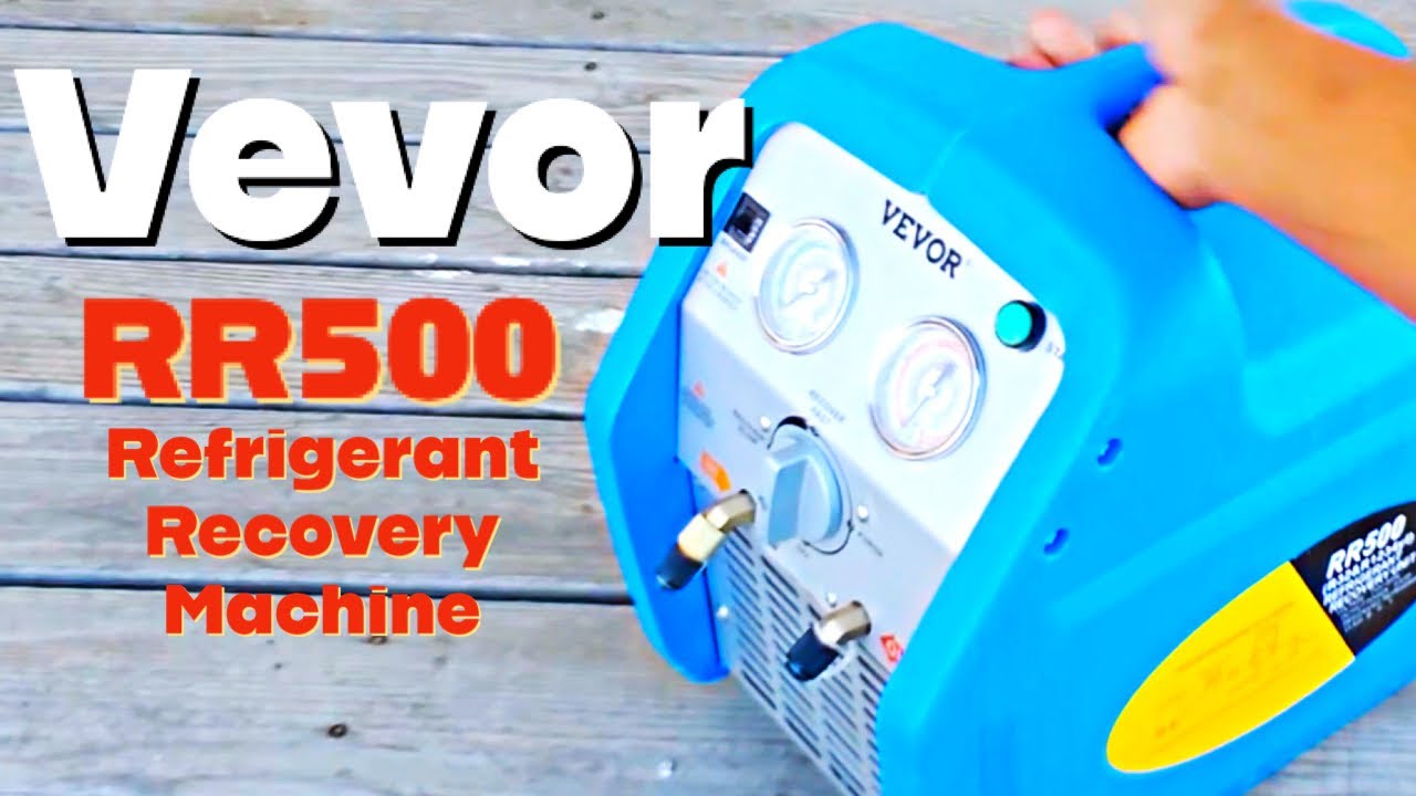 Unboxing the Vevor RR500 Refrigerant Recovery Machine HVAC Tool Review #hvac #tools #diy #tech