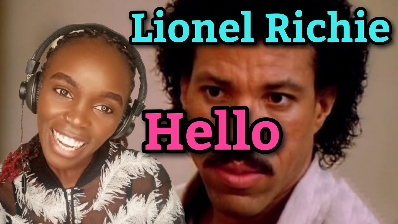 African Girl First Time Hearing Lionel Richie - Hello (REACTION)