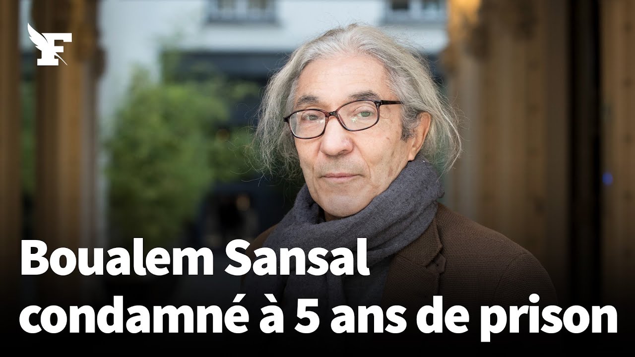 Boualem Sansal est bien condamné à 5 ans de prison ferme