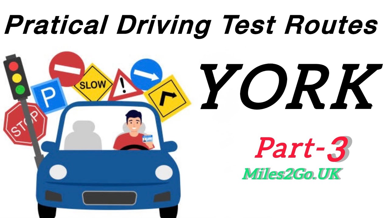 York Test Routes & Roundabouts, Part-3 |York| Yorkshire | Drive|