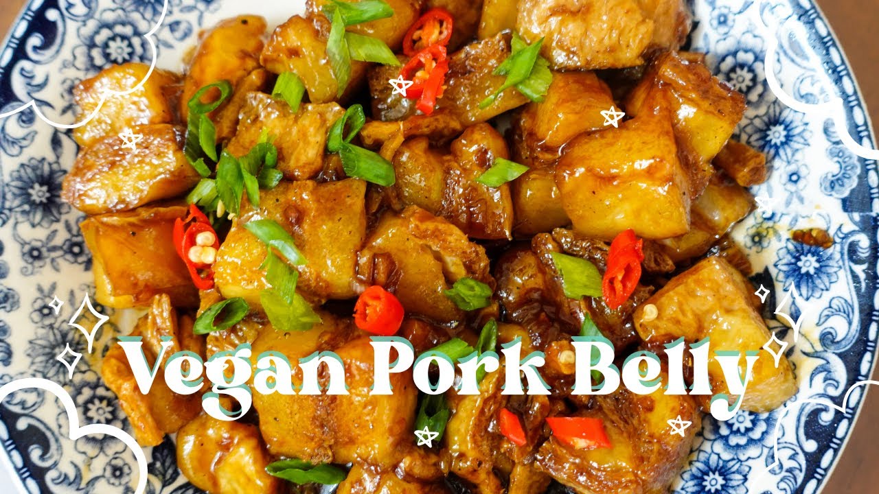 Vegan Pork Belly (Vietnamese-styled) - Thịt Kho Tàu Chay