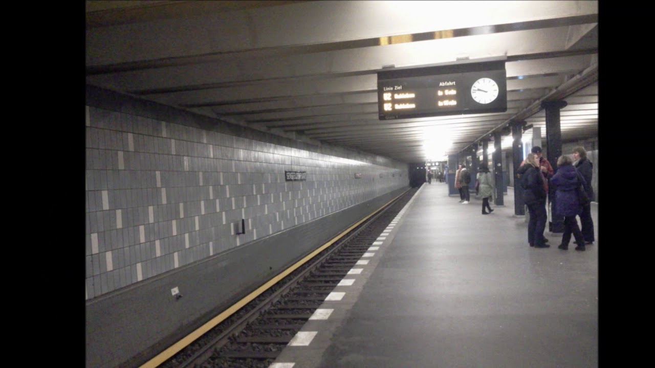 Bildimpressionen Berlin Senefelder Platz U-Bahnstation