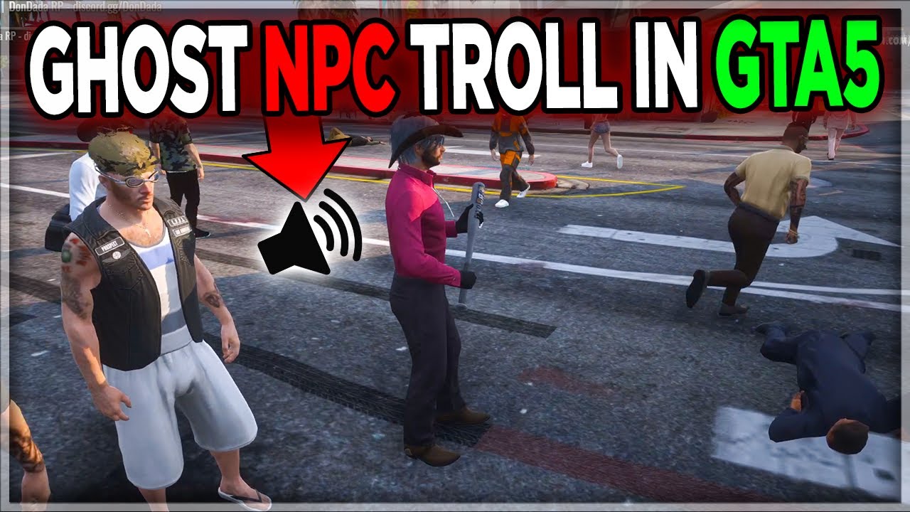 Soundboard Trolling Players Stealing Their Voices as a GHOST on GTA 5 | DonDada RP