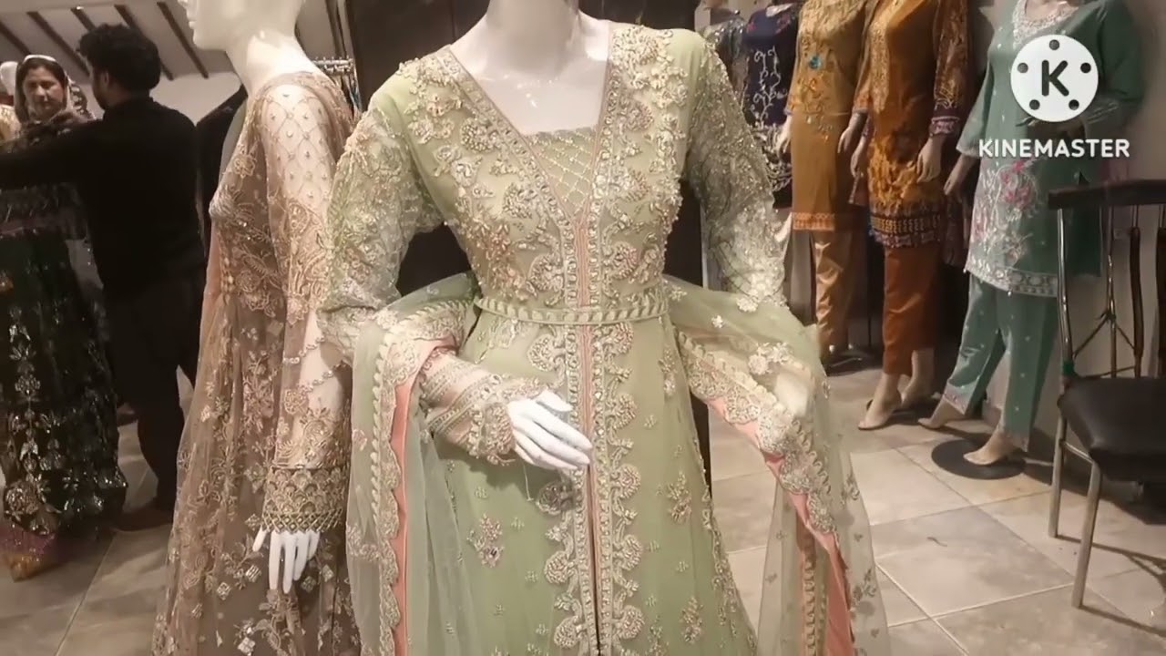 Fortress stadium Lahore Pakistan designer party wear dresses for girls