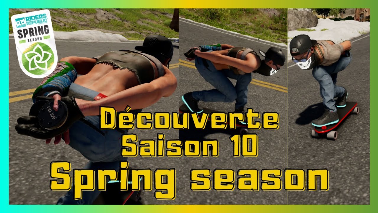 RIDERS REPUBLIC - Découverte LONGBOARD - SPRING SEASON (Saison 10)