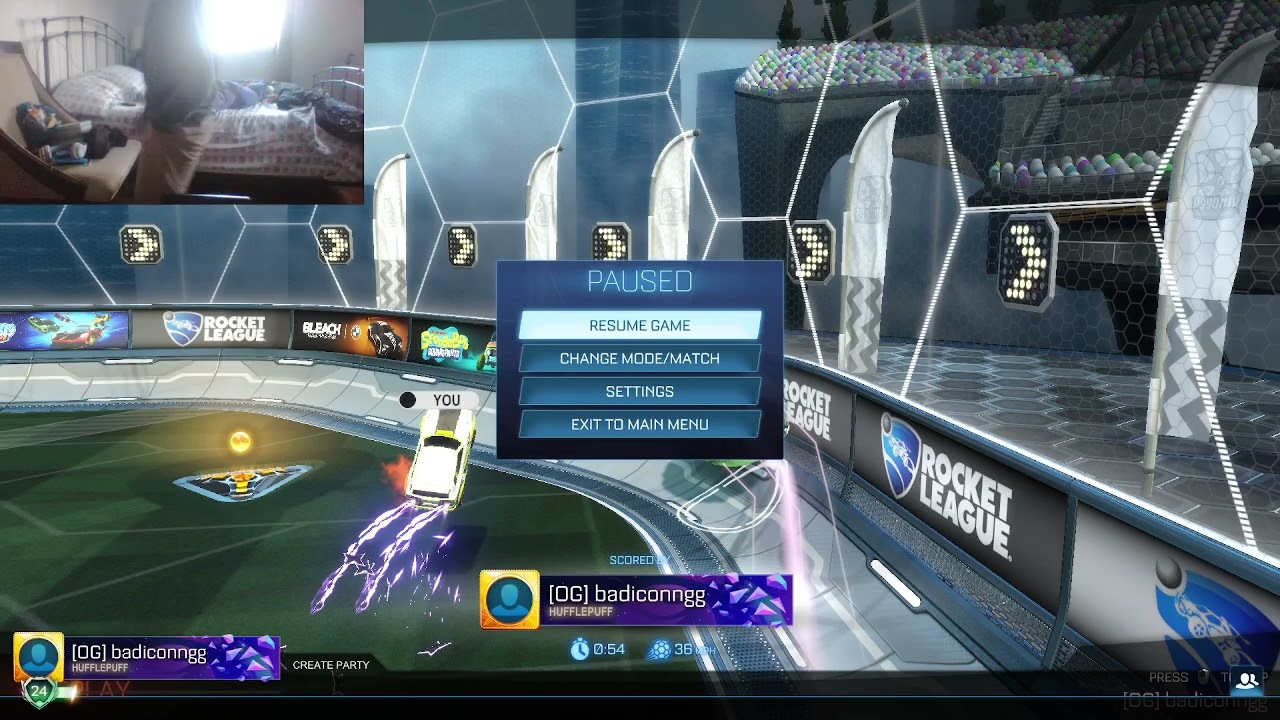 Wall pinch (free play) replay, rocket league shot