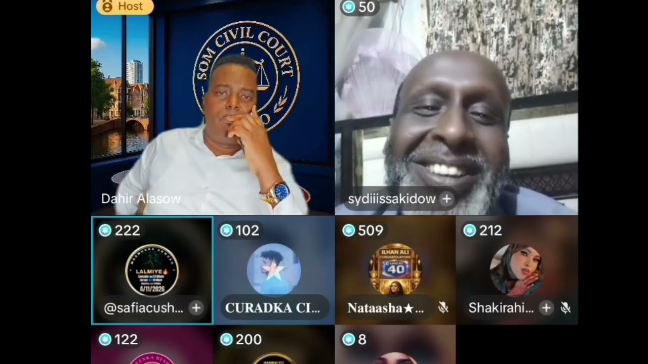 MAXKAMADA DAHIR CALASOW DHAGEYSO 