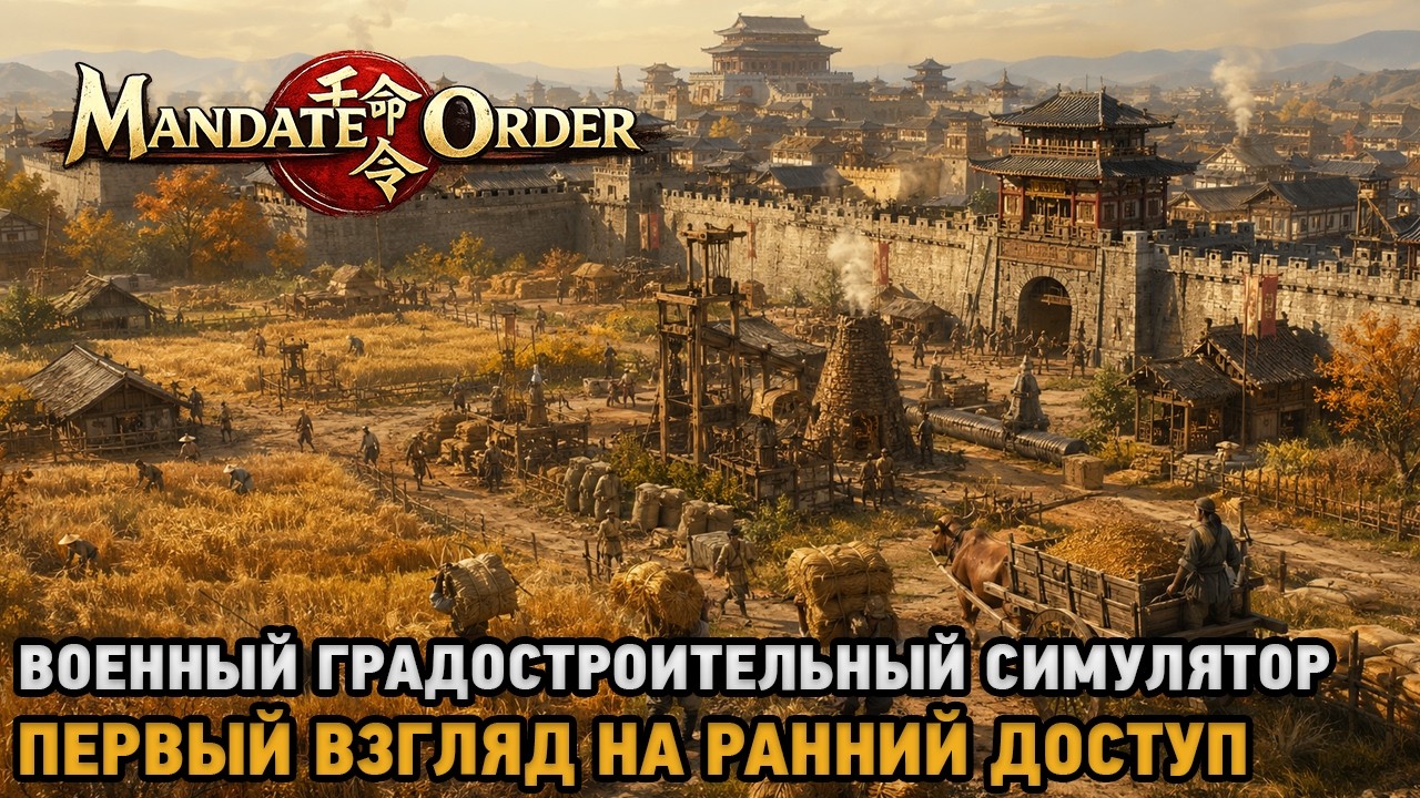 Mandate Order # Военный градостроительный симулятор ( первый взгляд на ранний доступ )