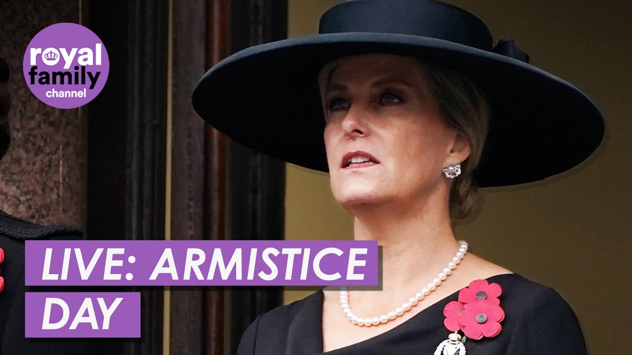 LIVE: Sophie, Duchess of Edinburgh Attends Armistice Day Service in Staffordshire