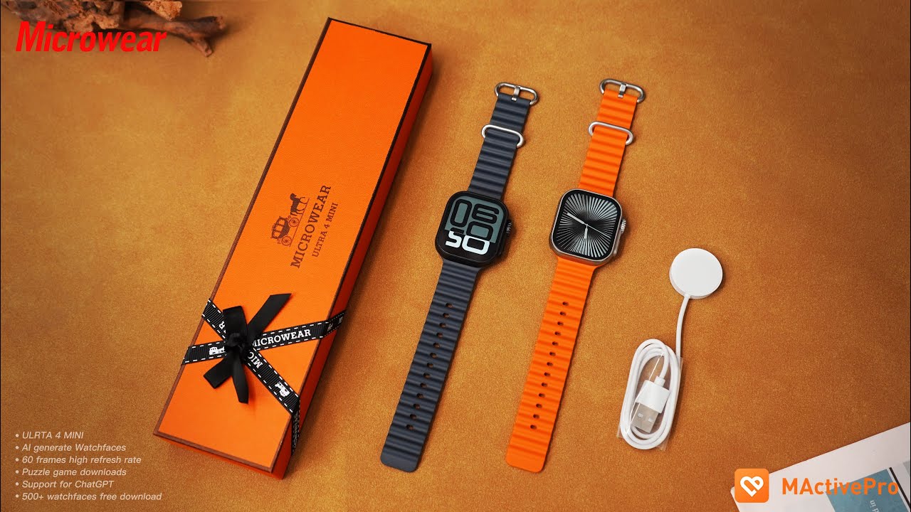 Microwear's smartwatch Ultra4mini released🧡⌚