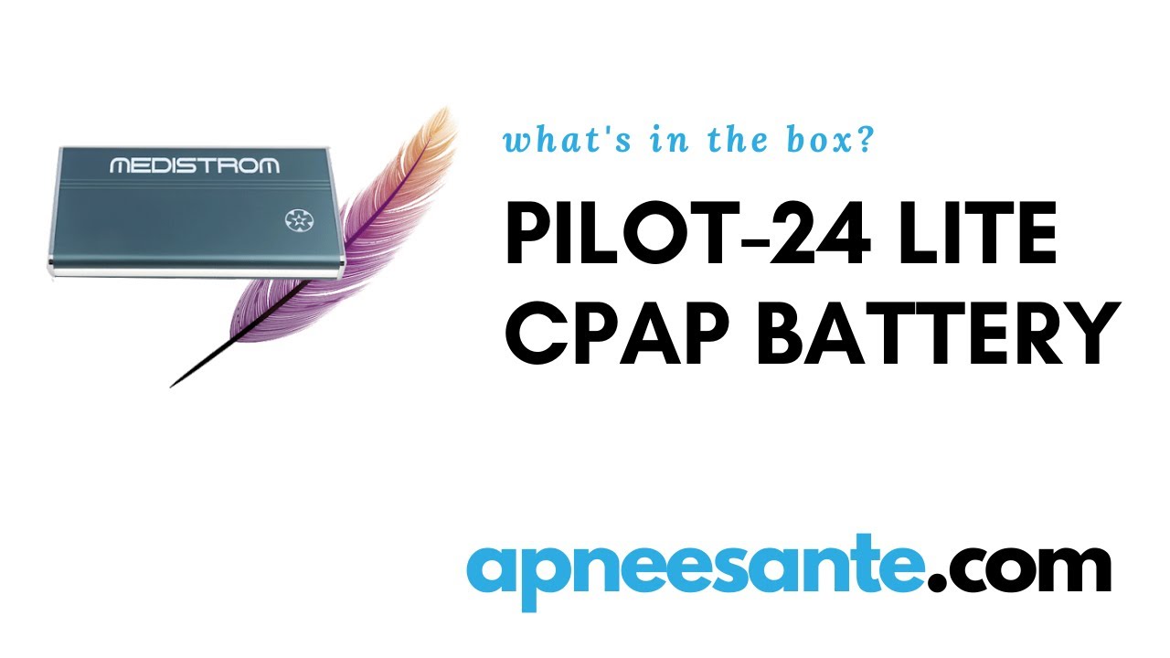 CPAP Battery Pilot-24 Lite from Medistrom: what's in the box?