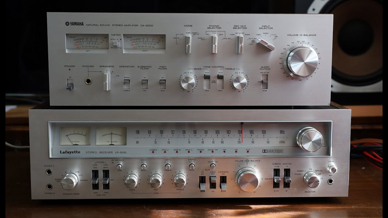 Yamaha CA-2000 / Lafayette LR-9090 Сравнение