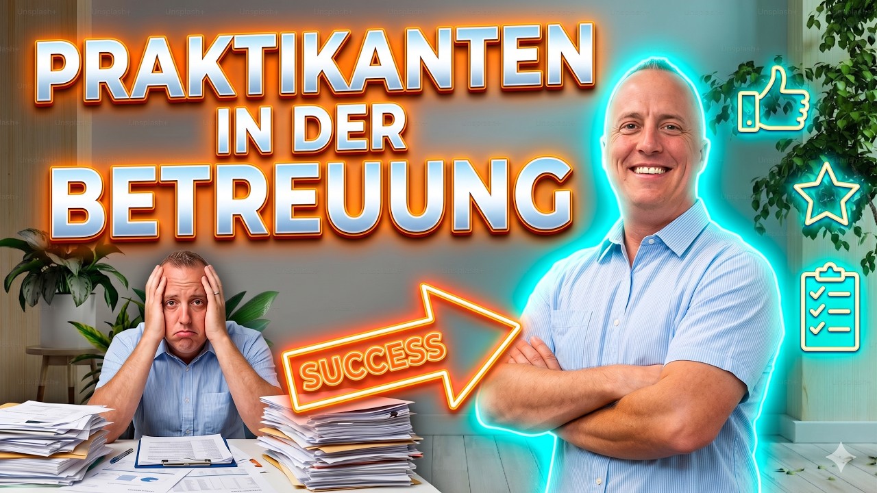 Praktikanten in der Betreuung