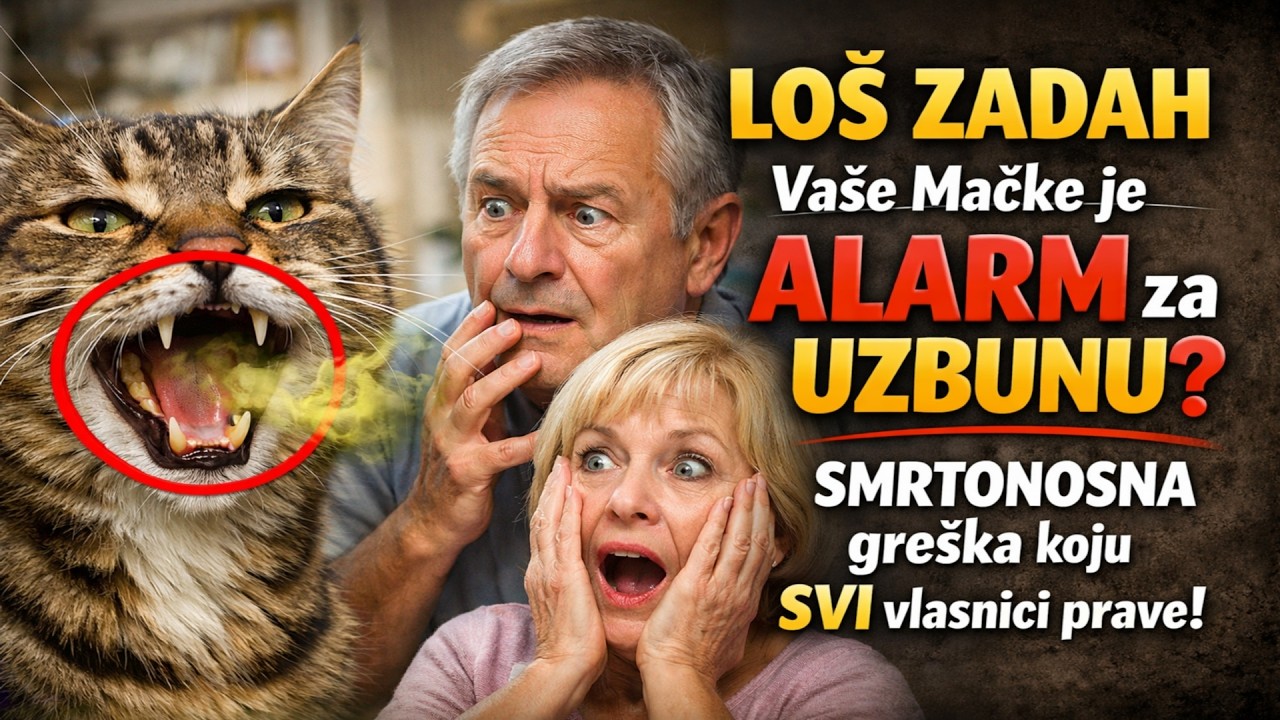 LOŠ ZADAH Vaše Mačke je ALARM za UZBUNU? 🙀 SMRTONOSNA greška koju SVI vlasnici prave!