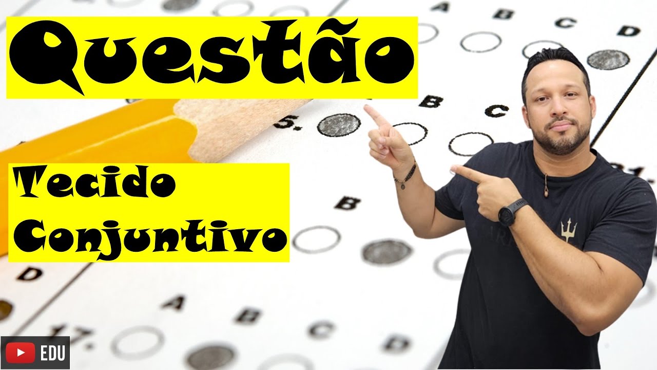 Tecido Conjuntivo - Composição do Tecido - Histologia Animal - Questão