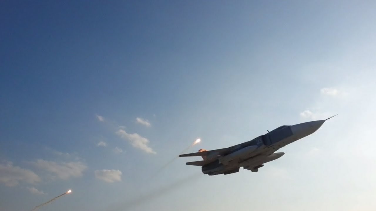 Su-24MR low pass