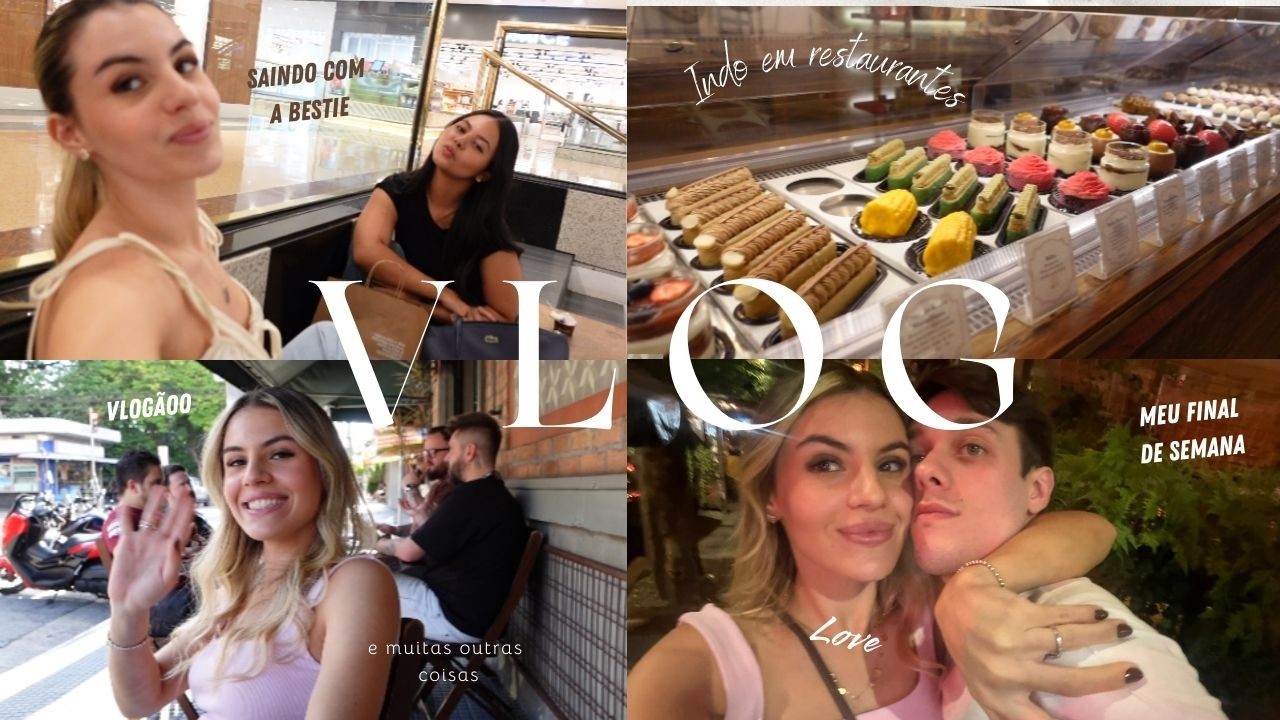 VLOG| meu dia a dia, conhecendo restaurantes, saindo com amigos e comprinhas