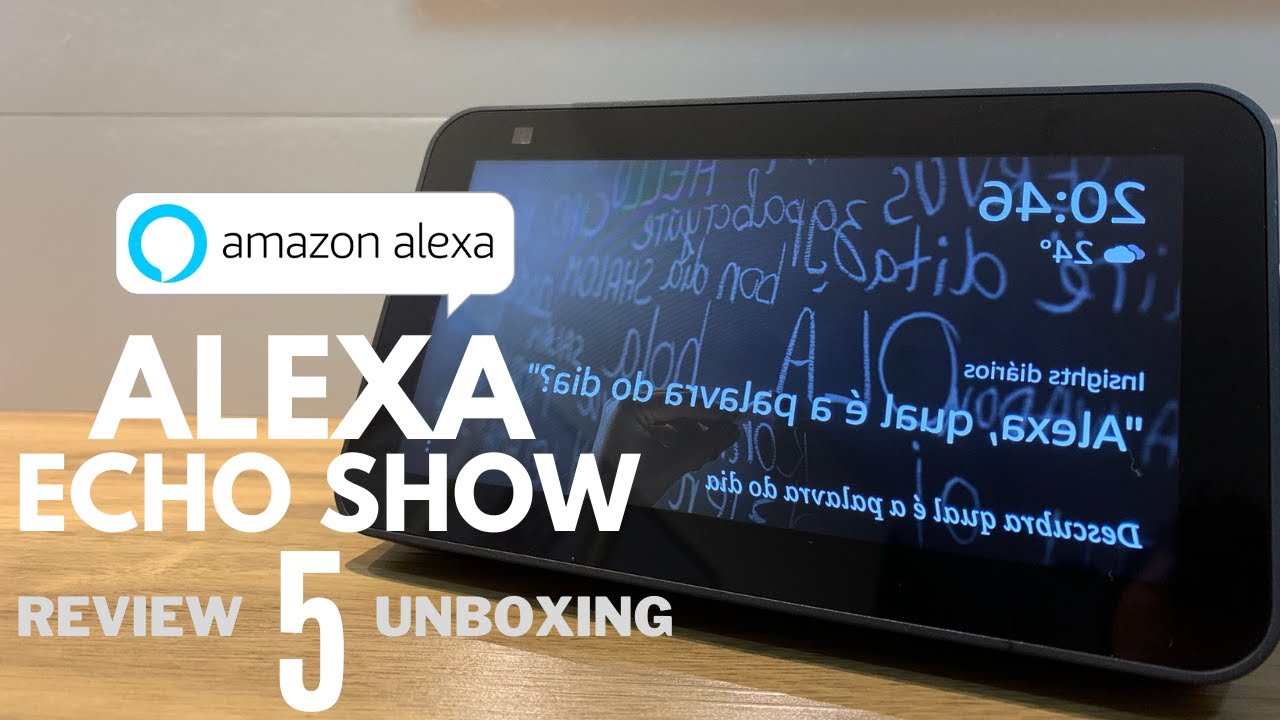 Amazon Echo Show 5 - Unboxing e Configuração|Review|Casa Inteligente|Alexa|Amazon|Automatização