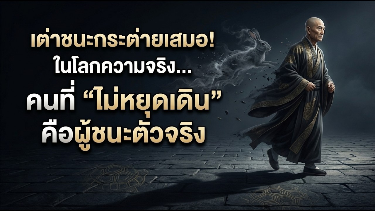 เต่าชนะกระต่ายเสมอ! ในโลกความจริง... คนที่ 'ไม่หยุดเดิน' คือผู้ชนะตัวจริง