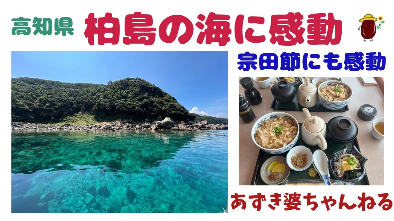 柏島の海に感動(宗田節にも感動)【シニアからの田舎移住】