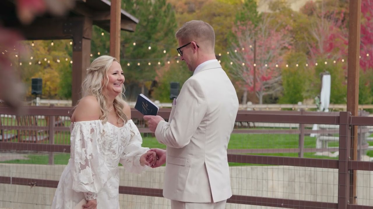 Sydnee + Jordan's First Look | Utah Wedding | Pixel Groves Photography & Videography | Wedding Films
