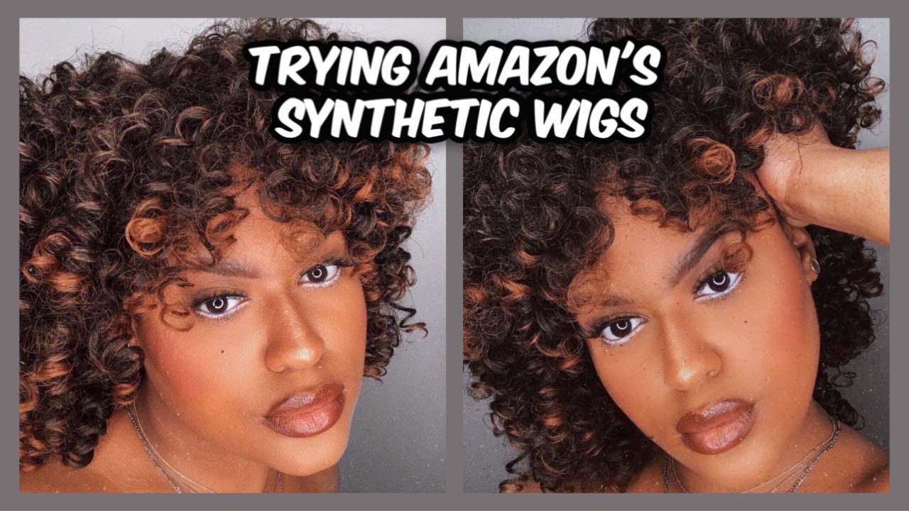 TRYING CHEAP SYNTHETIC WIGS FROM AMAZON?!?! GRAB THIS $20 WIG, SIS!