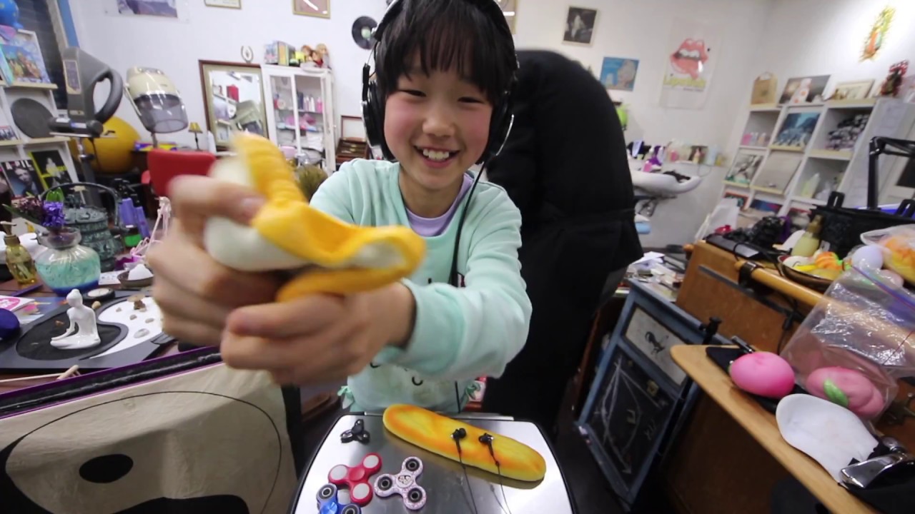 【ASMR】Squishy toy 28 【音フェチ】あんじゅ　ハンドスピナー　スクイーズ２８連発？ぐらい