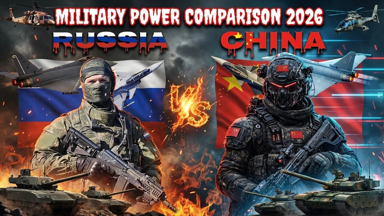 Russia vs China Military Power Comparison 2026 China vs Russia Military Power Comparison 2026