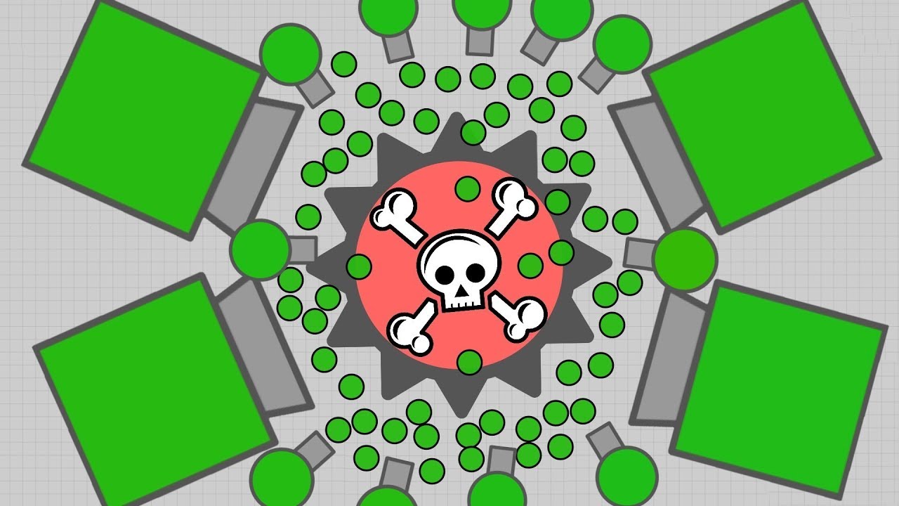 Diep.io  10 FACTORY TAKEOVER!