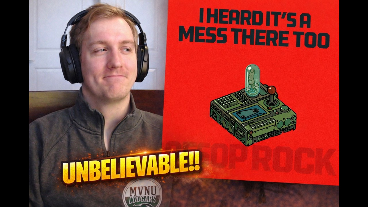OH MY GOODNESS!! Aesop Rock: I Heard It's A Mess There Too Album Reaction