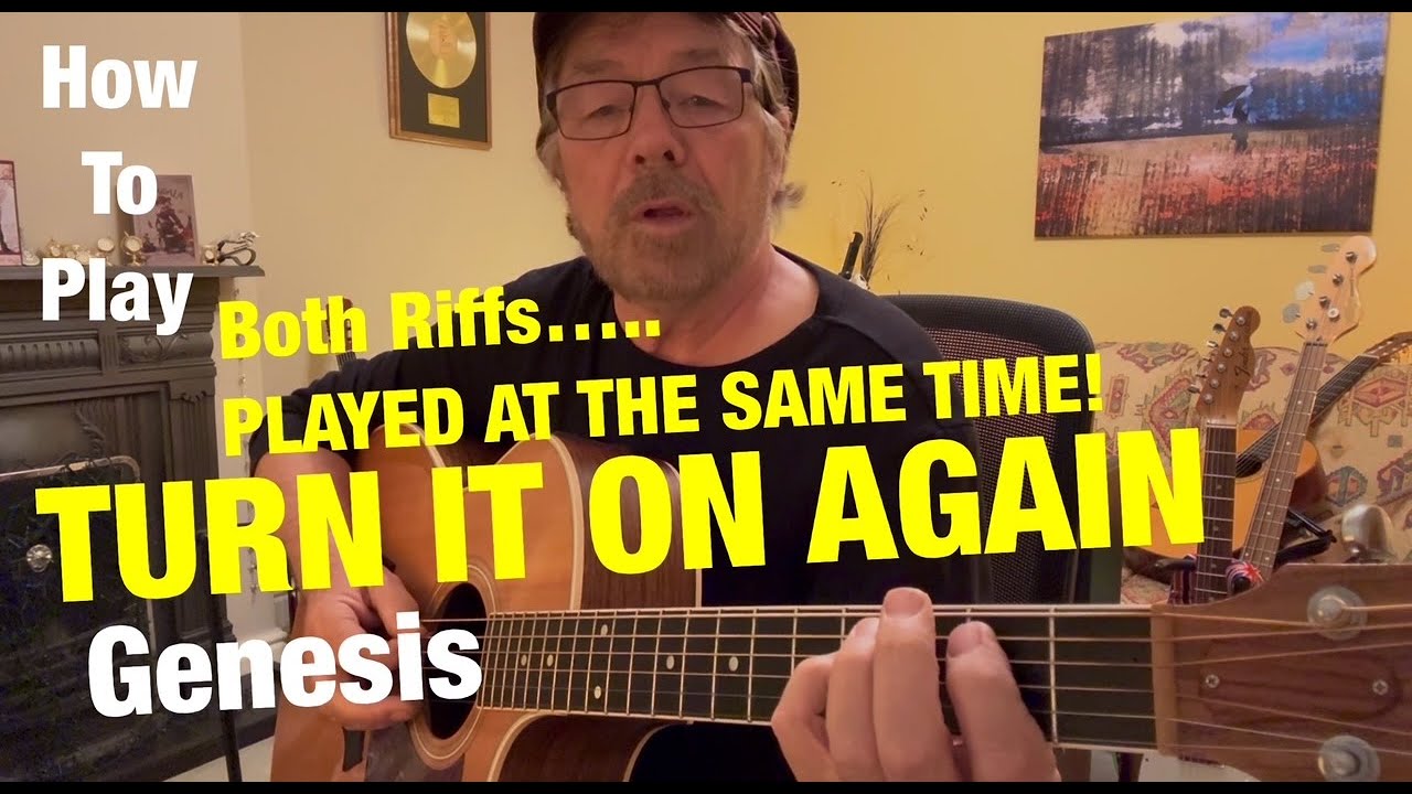 Как играть в TURN IT ON AGAIN группы GENESIS (плюс бесплатные чарты!)