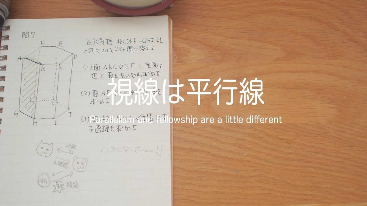 【初音ミク】視線は平行線　〜 Parallelism and fellowship are a little different 〜【オリジナル】