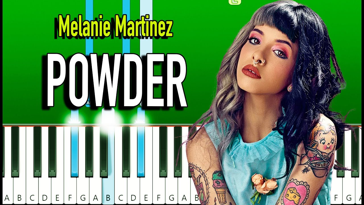 Melanie Martinez - POWDER (Piano Tutorial EASY)
