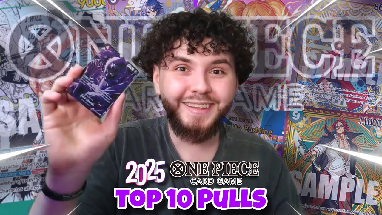 Meine TOP 10 One Piece Karten PULLS 2025 🤩
