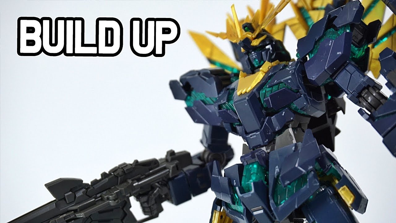 BUILD UP RG Unicorn Gundam 2 Banshee Norn (Awakened Mode) RG 밴시 각성 버전 조립