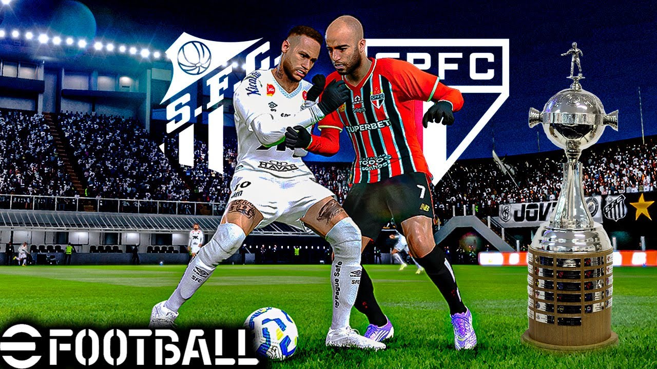 O CL&Aacute;SSICO MAIS PESADO DA LIBERTADORES! | MASTER LEAGUE SANTOS | BMPES 2021 #25 (PC)