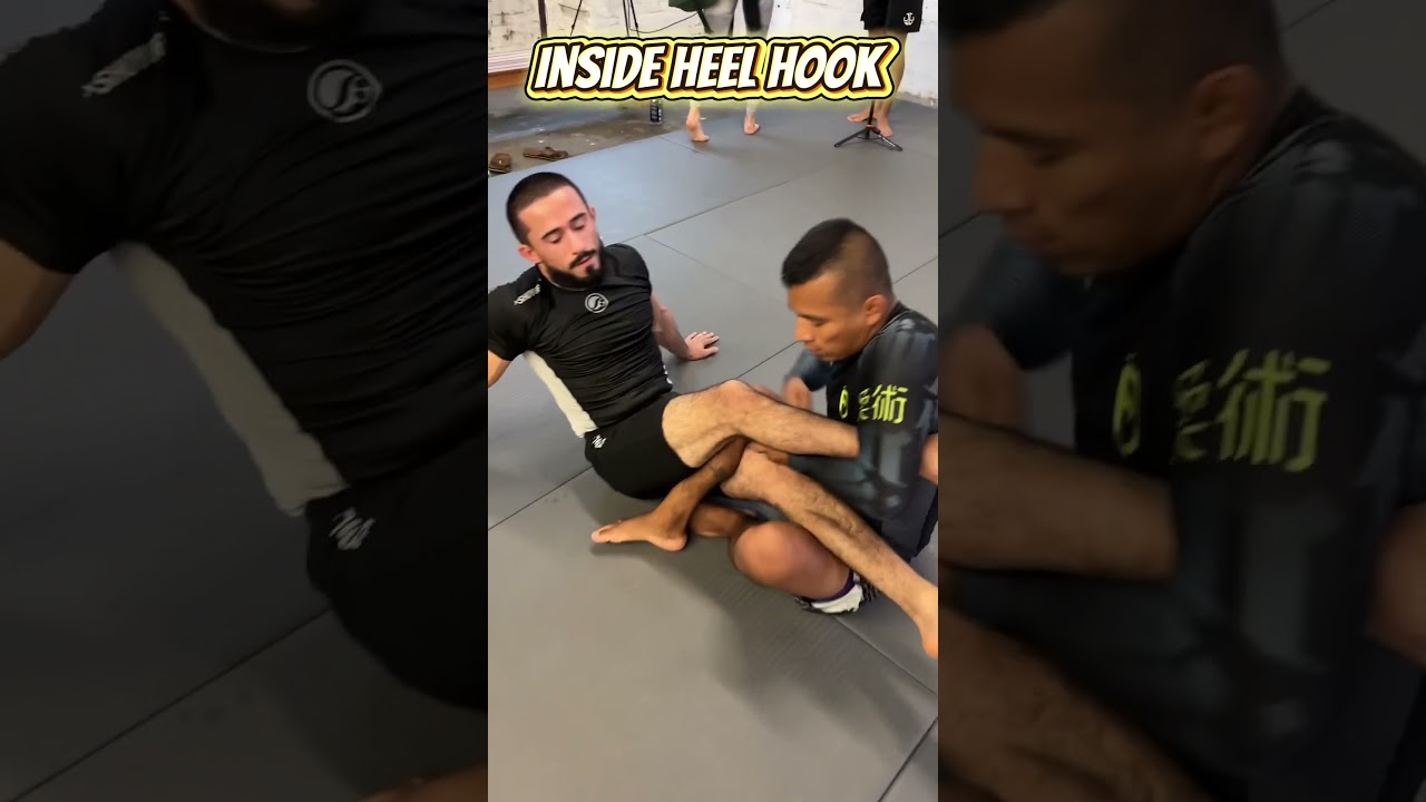 One of the best way to enter inside heel hook. 