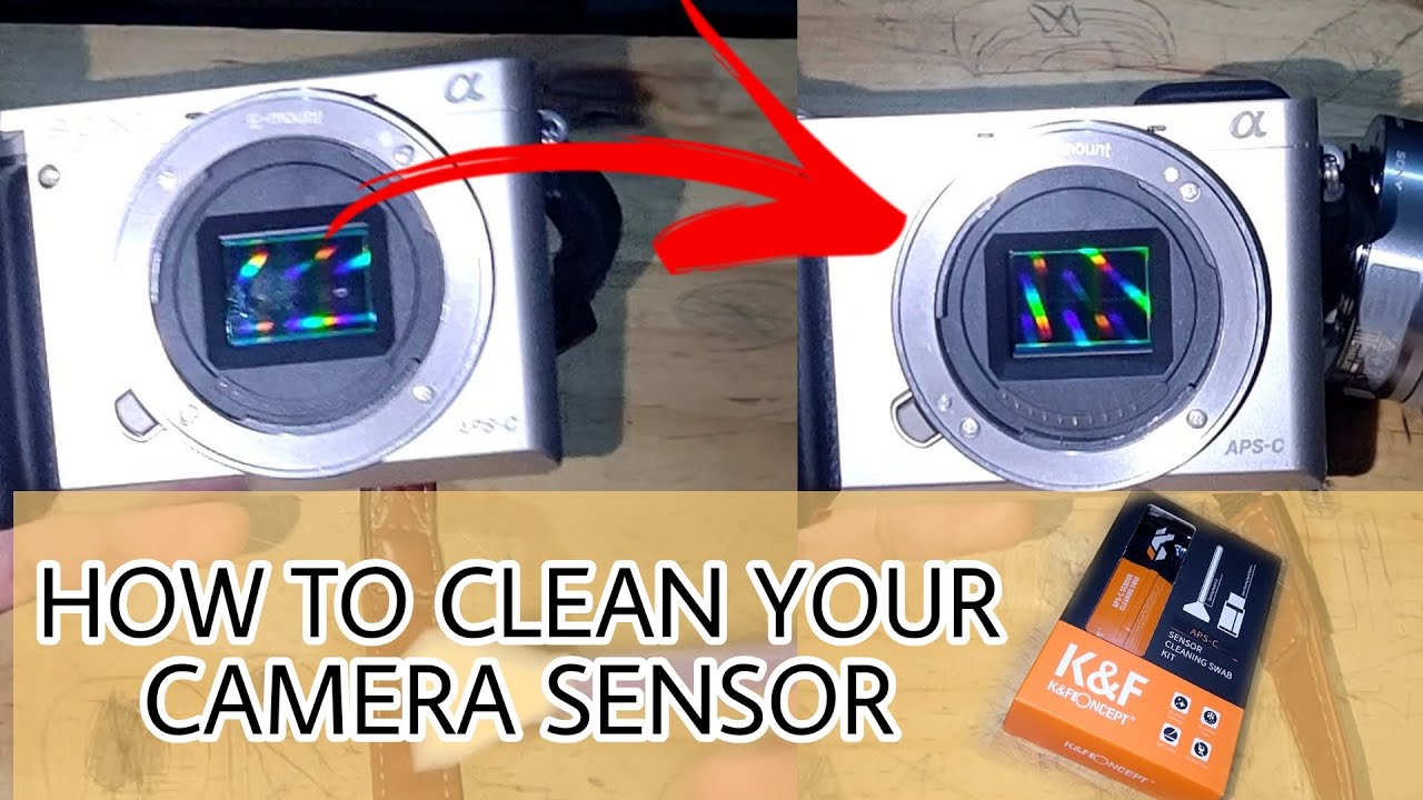 Tutorial cara membersihkan sensor kamera sony a6000 dengan cleaning swab | Tutorial