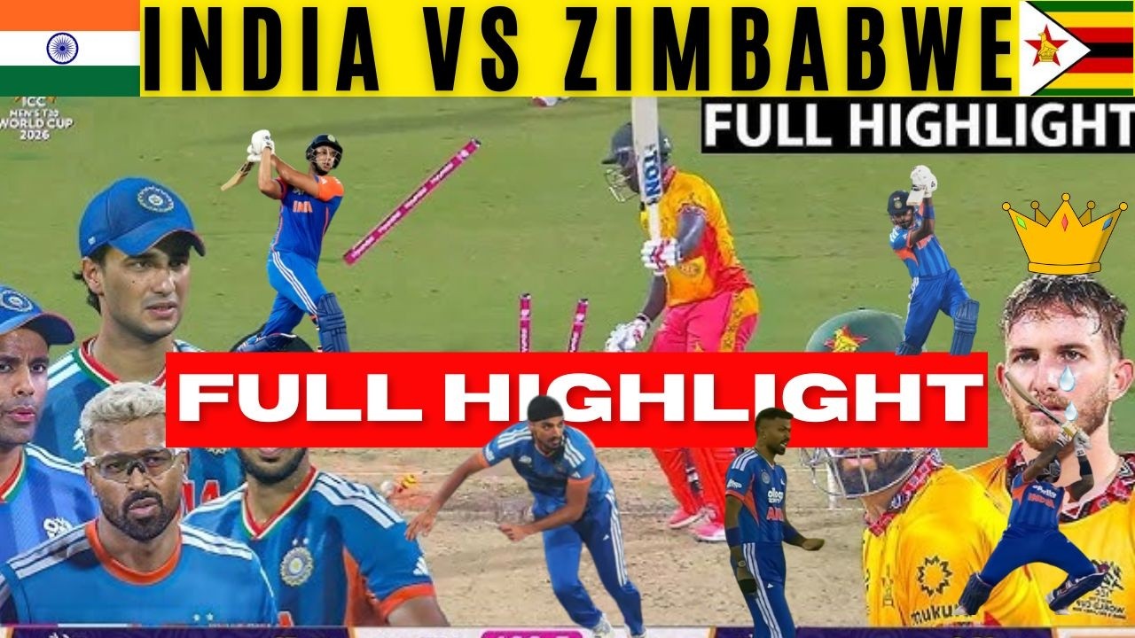 ind vs zim WC26 highlight #cricket #t20wc2026 #indvszim #abhisheksharma #hardikpandya #ipl
